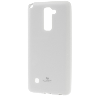 LG Stylus 2 (K520) Mercury baltas kieto silikono tpu dėklas - nugarėlė / Priedai.lt