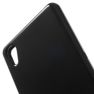 Mercury juodas Sony Xperia X Performance kieto silikono tpu dėklas - nugarėlė / Priedai.lt
