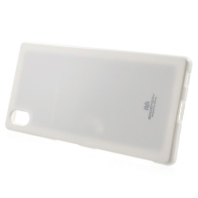 Sony Xperia Z5 Mercury baltas kieto silikono tpu dėklas - nugarėlė / Priedai.lt