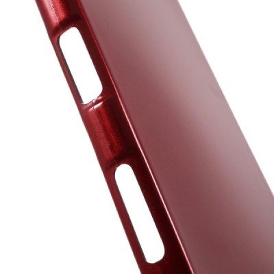Sony Xperia Z5 Mercury raudonas kieto silikono tpu dėklas - nugarėlė / Priedai.lt