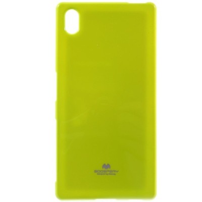 Sony Xperia Z5 Mercury žalias kieto silikono tpu dėklas - nugarėlė / Priedai.lt