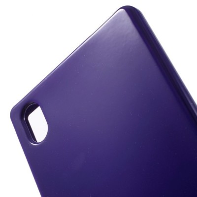 Sony Xperia Z5 Mercury violetinis kieto silikono tpu dėklas - nugarėlė / Priedai.lt