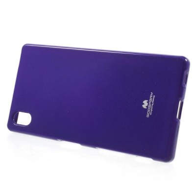 Sony Xperia Z5 Mercury violetinis kieto silikono tpu dėklas - nugarėlė / Priedai.lt