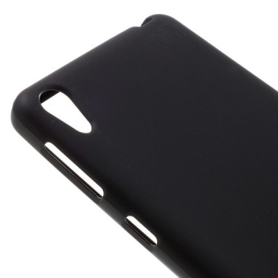Sony Xperia E5 (Sony Xperia E5 Dual) kieto silikono TPU juodas dėklas - nugarėlė / Priedai.lt