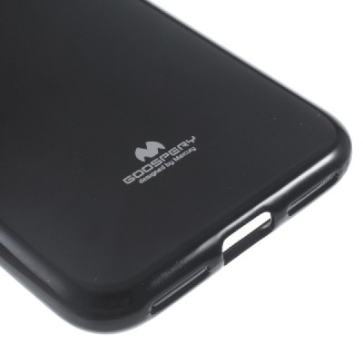 Apple iPhone 7 (iPhone 8) Mercury juodas kieto silikono TPU dėklas - nugarėlė / Priedai.lt