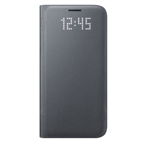 „Samsung“ Led View Cover atverčiamas dėklas - juodas (Galaxy S7)