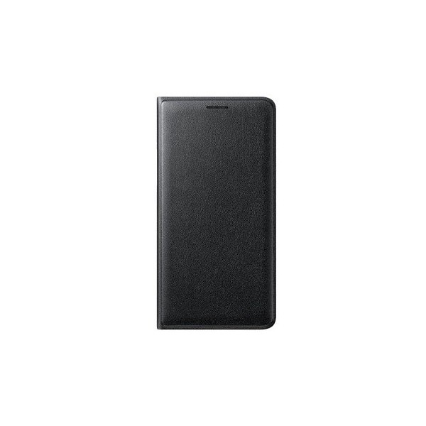 „Samsung“ Flip Wallet Cover atverčiamas dėklas - juodas (Galaxy J1 2016)