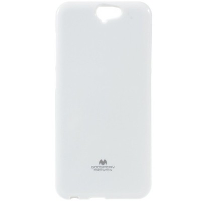 HTC One A9 baltas Mercury kieto silikono (TPU) dėklas - nugarėlė / Priedai.lt
