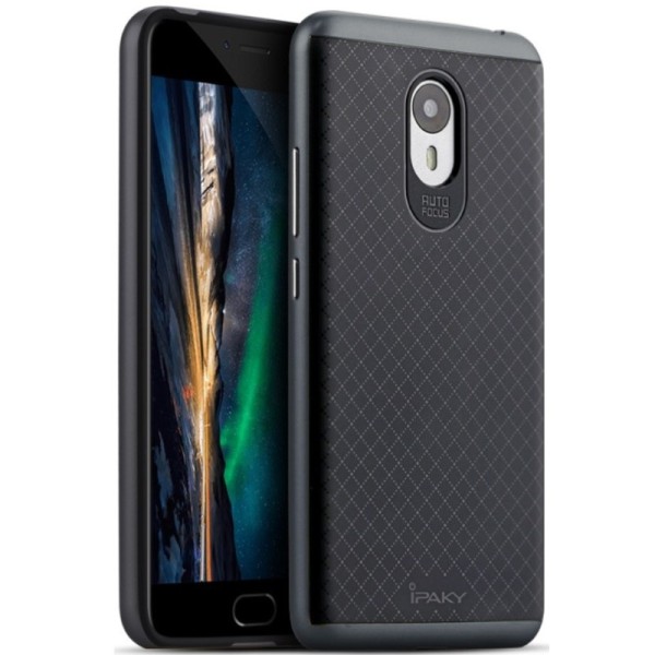 „IPAKY“ kieto silikono (TPU) dėklas - juodas (m3 note)