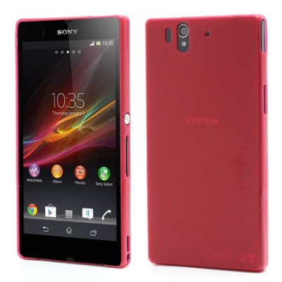 Ploniausias pasaulyje Sony Xperia Z raudonas dėklas / Priedai.lt