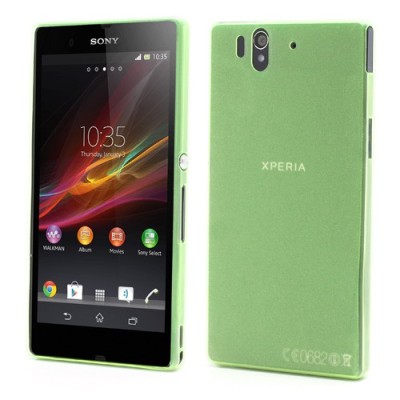 Ploniausias pasaulyje Sony Xperia Z žalias dėklas / Priedai.lt