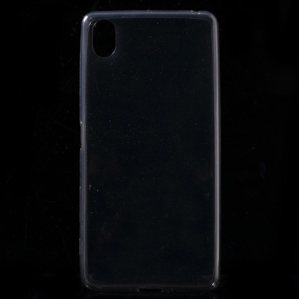 Ploniausias TPU skaidrus dėklas - pilkas (Xperia X)