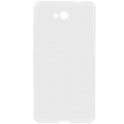 Microsoft Lumia 650 skaidrus (permatomas) kieto silikono TPU ploniausias pasaulyje bespalvis dėklas / Priedai.lt