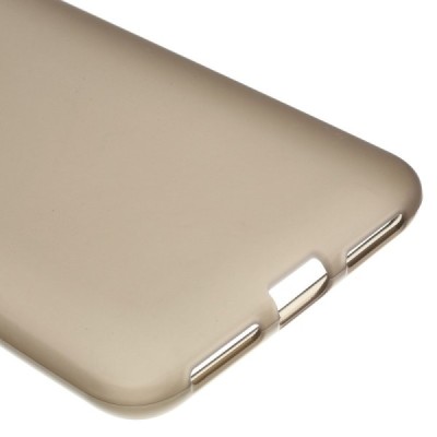 Huawei Y5 II (Huawei Y5 2, Huawei Honor 5, Huawei Honor Play 5, Huawei Honor 5 Play) kieto silikono TPU skaidrus, pilkas dėklas 