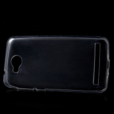 Huawei Y3 II (Huawei Y3 2) skaidrus (permatomas) kieto silikono TPU ploniausias pasaulyje bespalvis dėklas / Priedai.lt