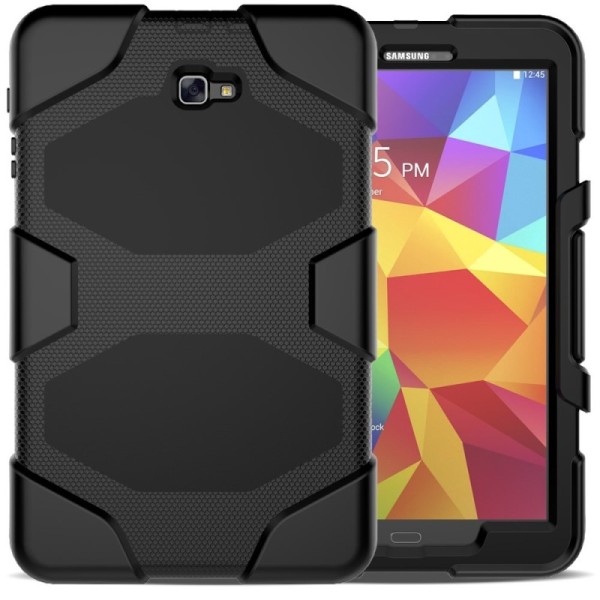 Sustiprintos apsaugos dėklas - juodas (Galaxy Tab A 10.1 2016)