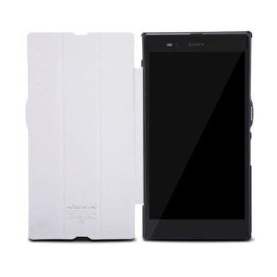„Nillkin“ Victory Sony Xperia Z Ultra juodas odinis atverčiamas dėklas / Priedai.lt
