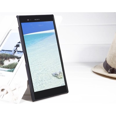 „Nillkin“ Frosted Shield Sony Xperia Z Ultra juodas dėklas / Priedai.lt