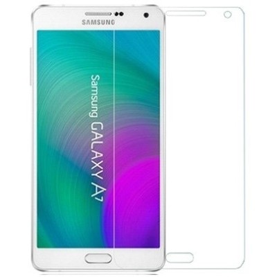 Samsung Galaxy A7 2015 (A700) Tempered Glass sustiprintos apsaugos apsauginis ekrano stiklas 0,33 mm / Priedai.lt