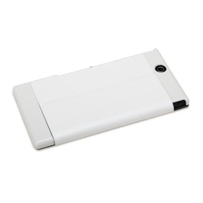 „ROCK“ Flexible Sony Xperia Z Ultra baltas dėklas / Priedai.lt