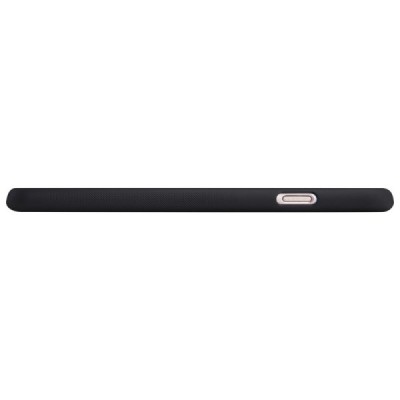 Nillkin Frosted Shield Apple iPhone 7 (iPhone 8) juodas plastikinis dėklas / Priedai.lt