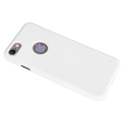 Nillkin Frosted Shield Apple iPhone 7 (iPhone 8) baltas plastikinis dėklas | Priedai.lt