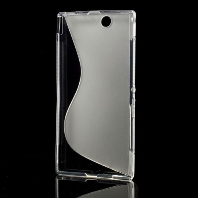 Sony Xperia Z Ultra skaidrus silikoninis dėklas / Priedai.lt