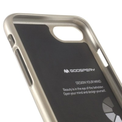 Apple iPhone 7 (iPhone 8) Mercury auksinis kieto silikono tpu dėklas - nugarėlė / Priedai.lt