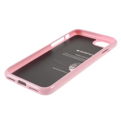 Apple iPhone 7 (iPhone 8) Mercury šviesiai rožinis kieto silikono tpu dėklas - nugarėlė / Priedai.lt