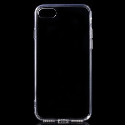 Apple iPhone 7 (iPhone 8) skaidrus (permatomas) akrilinis kieto silikono TPU plonas (akrilo) dėklas - nugarėlė / Priedai.lt