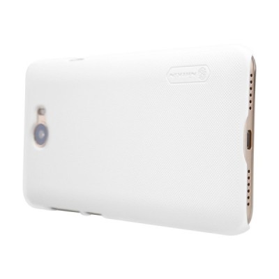 Nillkin Frosted Shield Huawei Y5 II 2 baltas plastikinis dėklas + apsauginė ekrano plėvelė / Priedai.lt
