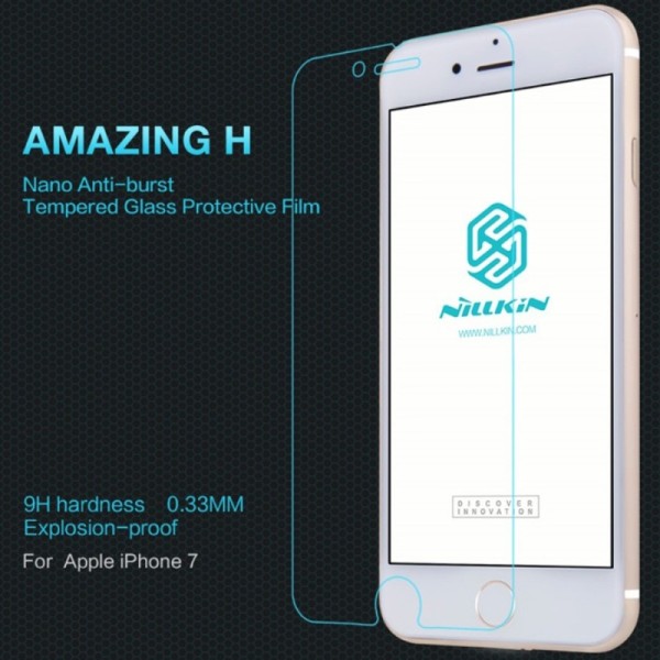 „Nillkin“ 9H Tempered Glass apsauginis ekrano stiklas 0,33 mm (iPhone 7 / 8 / SE 2020 / SE 2022)