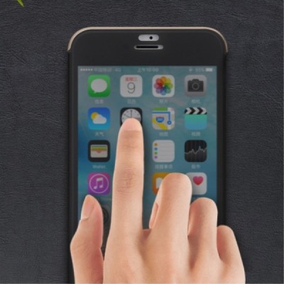 Apple iPhone 7 (iPhone 8) „Rock“ Dr V atverčiamas auksinis dėklas - knygutė / Priedai.lt