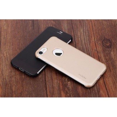 Apple iPhone 7 (iPhone 8) „Rock“ Dr V atverčiamas auksinis dėklas - knygutė / Priedai.lt