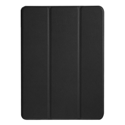 Huawei MediaPad M2 10 atverčiamas juodas odinis dėklas - knygutė / Priedai.lt