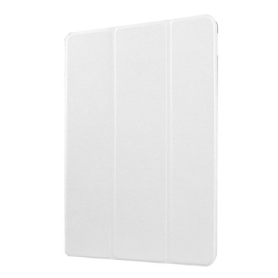 Huawei MediaPad M2 10 atverčiamas baltas odinis dėklas - knygutė / Priedai.lt