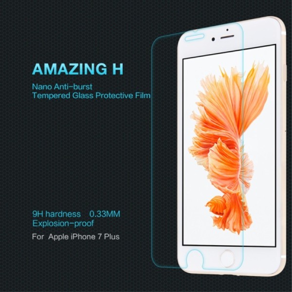 „Nillkin“ 9H Tempered Glass apsauginis ekrano stiklas 0,33 mm (iPhone 7 Plus / 8 Plus)