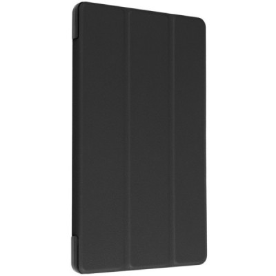 Lenovo Tab2 A8-50 (Lenovo Tab3 8.0) atverčiamas juodas odinis dėklas - knygutė / Priedai.lt