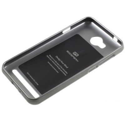 Huawei Y3 II (Huawei Y3 2) pilkas Mercury kieto silikono (TPU) dėklas - nugarėlė / Priedai.lt