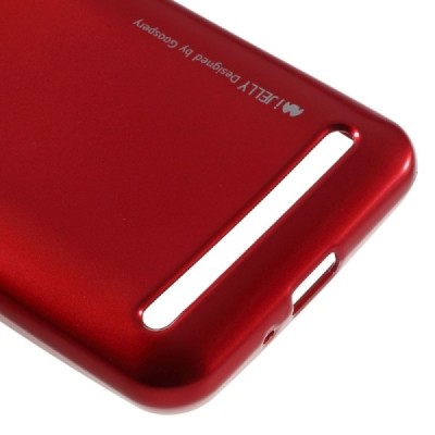 Huawei Y3 II (Huawei Y3 2) raudonas Mercury kieto silikono (TPU) dėklas - nugarėlė / Priedai.lt