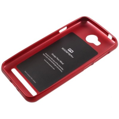 Huawei Y3 II (Huawei Y3 2) raudonas Mercury kieto silikono (TPU) dėklas - nugarėlė / Priedai.lt