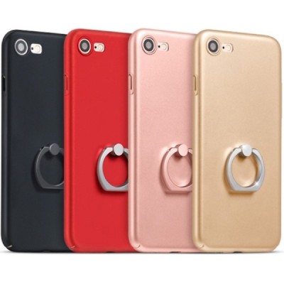 HOCO Shining Star Kickstand Apple iPhone 7 (iPhone 8) raudonas plastikinis dėklas / Priedai.lt