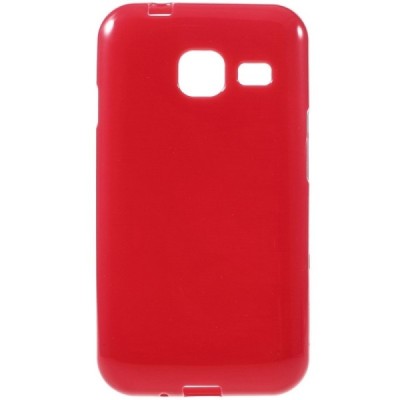Samsung Galaxy J1 mini (J105) kieto silikono TPU raudonas dėklas - nugarėlė / Priedai.lt