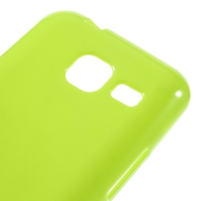 Samsung Galaxy J1 mini (J105) kieto silikono TPU žalias dėklas - nugarėlė / Priedai.lt