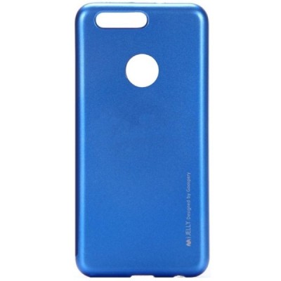 Honor 8 (Huawei Honor 8) mėlynas Mercury kieto silikono (TPU) dėklas - nugarėlė / Priedai.lt