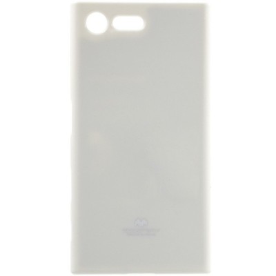 Sony Xperia X Compact (F5321) baltas Mercury kieto silikono (TPU) dėklas / Priedai.lt