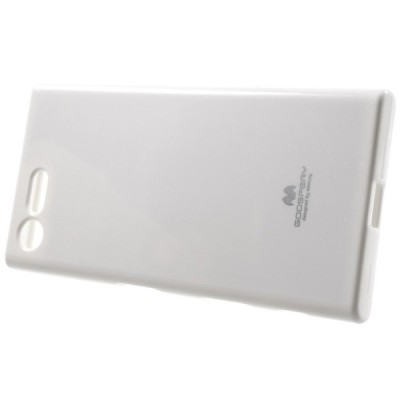 Sony Xperia X Compact (F5321) baltas Mercury kieto silikono (TPU) dėklas / Priedai.lt
