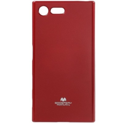 Sony Xperia X Compact (F5321) raudonas Mercury kieto silikono (TPU) dėklas / Priedai.lt