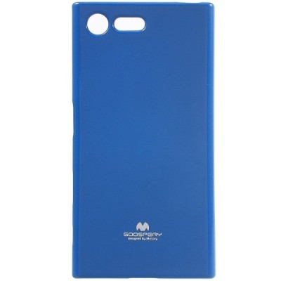 Sony Xperia X Compact (F5321) tamsiai mėlynas Mercury kieto silikono (TPU) dėklas / Priedai.lt