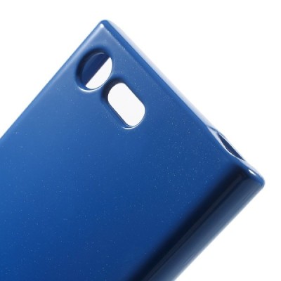 Sony Xperia X Compact (F5321) tamsiai mėlynas Mercury kieto silikono (TPU) dėklas / Priedai.lt